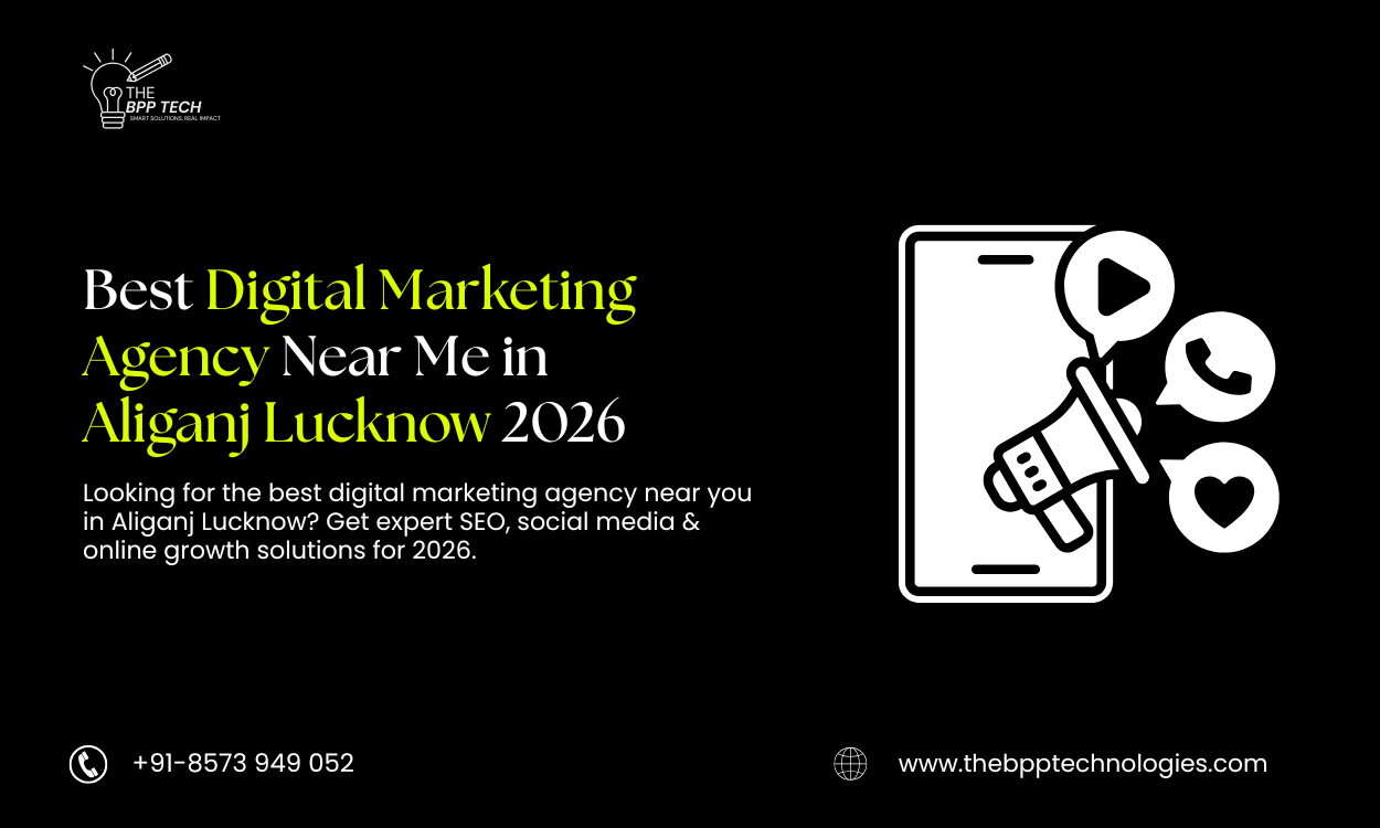 Best Digital Marketing Agency Near Me in Aliganj Lucknow 2026